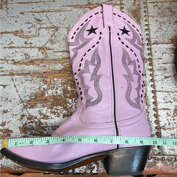 Durango Lilac Star Vintage Western Cowboy Boots - Picture 13 of 16